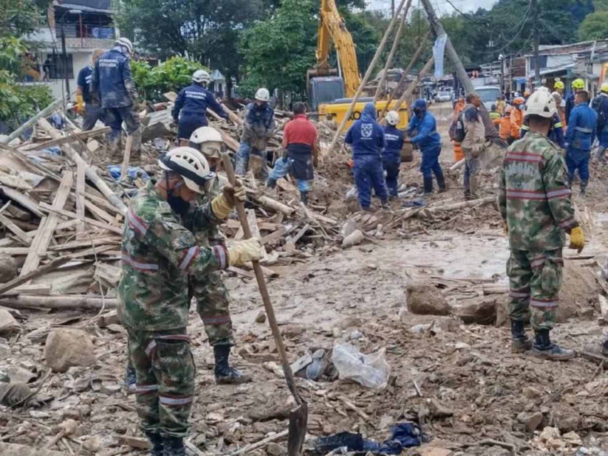 Definen las ayudas humanitarias para afectados por tragedia en Risaralda