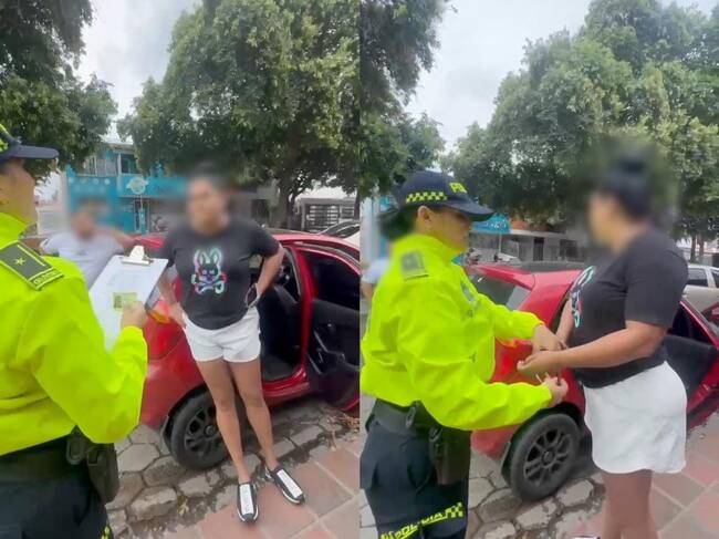 Capturada Alias "Mayra", vinculada a tráfico de migrantes. / Foto: DIJIN.