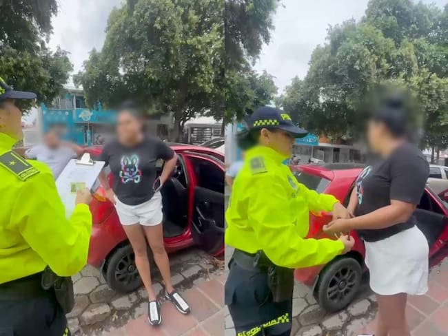 Capturada Alias "Mayra", vinculada a tráfico de migrantes. / Foto: DIJIN.