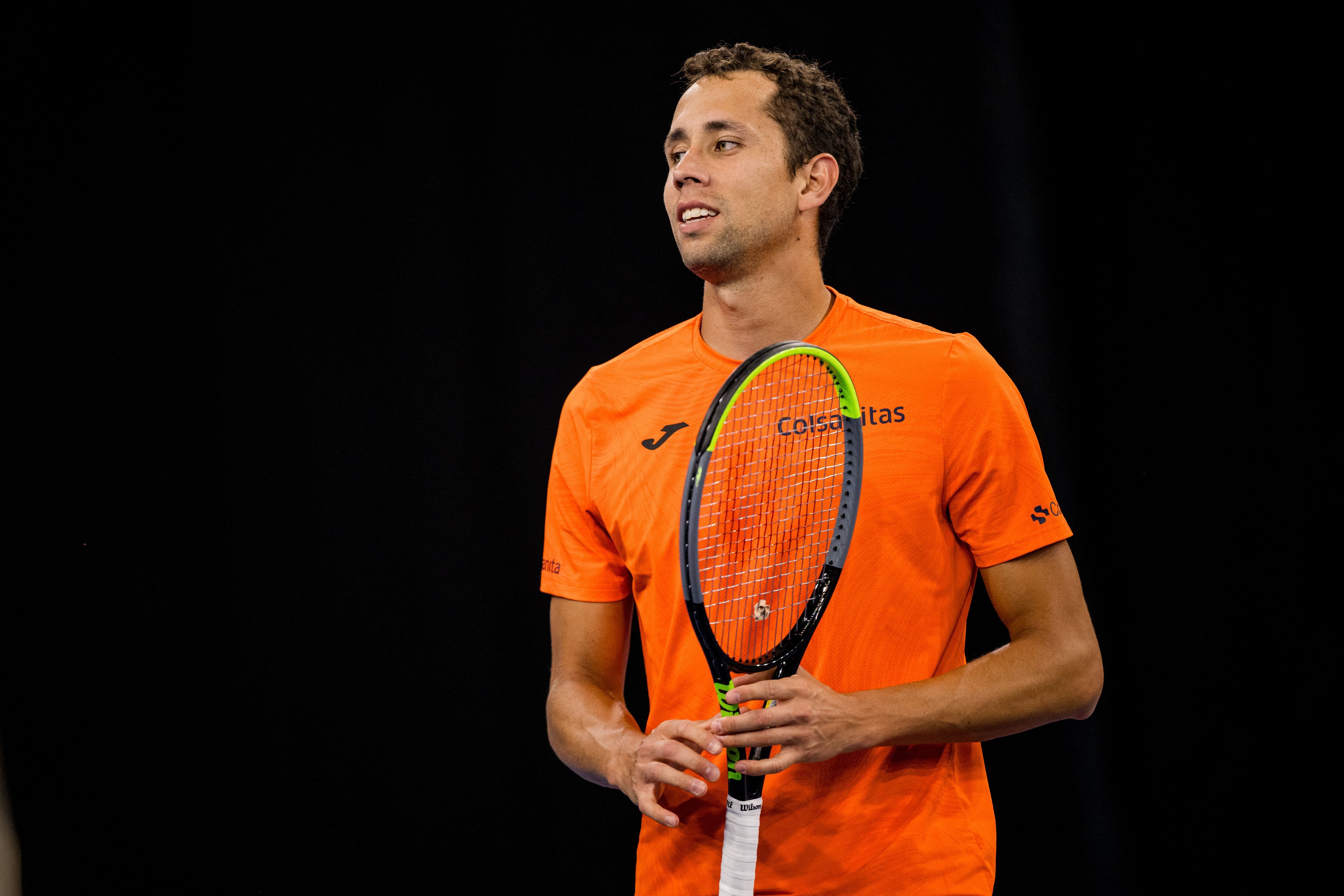 Daniel Galán, tenista colombiano. (Photo by JASPER JACOBS/BELGA MAG/AFP via Getty Images)