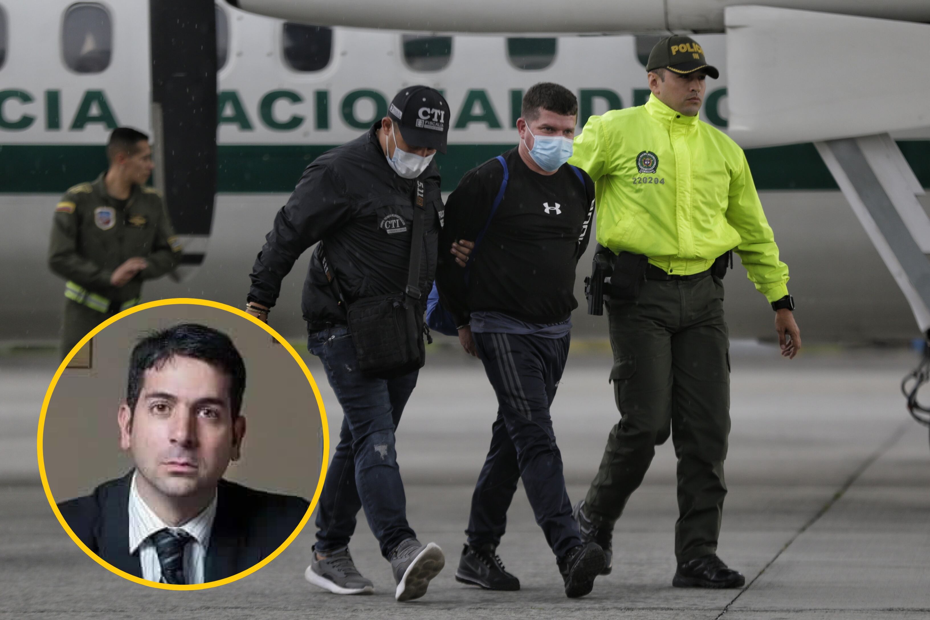 Francisco Luis Correa Galeano. Foto: Colprensa / Sergio Acero // Marcelo Pecci (Ministerio Público de Paraguay)