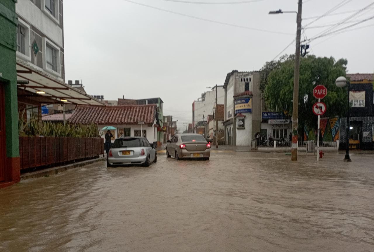 Inundaciones en Sogamoso, Boyacá / Cortesía.