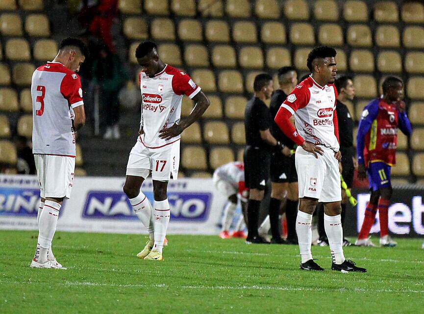 Santa Fe en Cuadrangulares de la liga colombiana - Colprensa