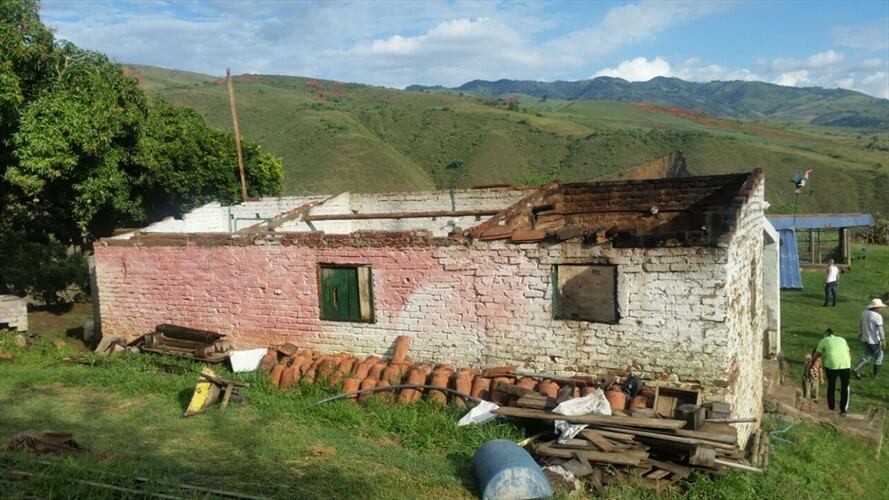 Cinco municipios del Valle del Cauca están afectados por lluvias y vendavales. Foto: Gobernación del Valle