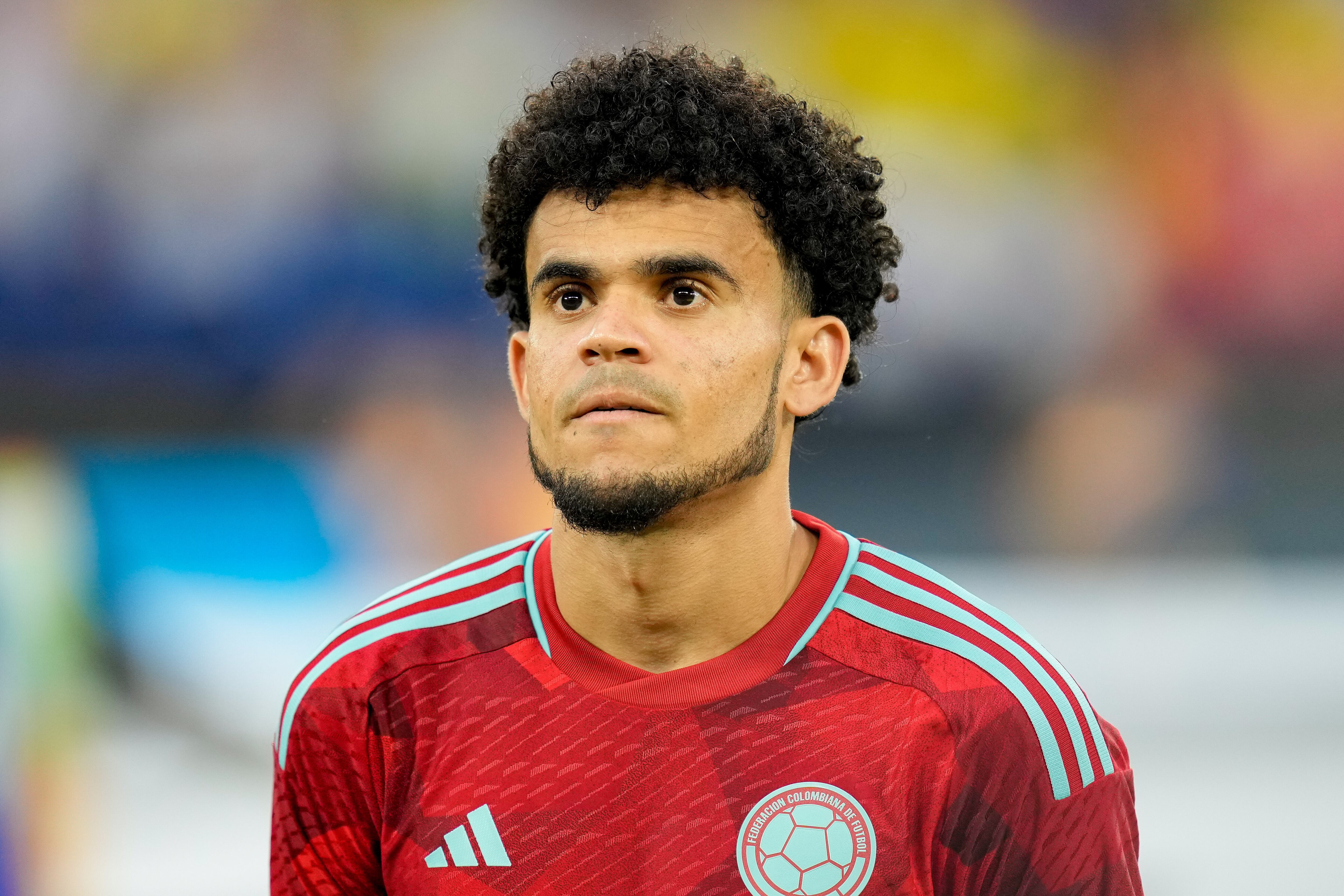 Luis Díaz, extremo del Liverpool y de la Selección Colombia. (Photo by Alex Gottschalk/DeFodi Images via Getty Images)