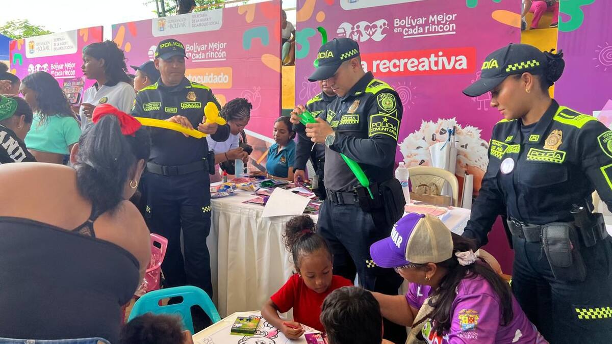 Policía Nacional promueve jornadas de prevención y convivencia en María la Baja