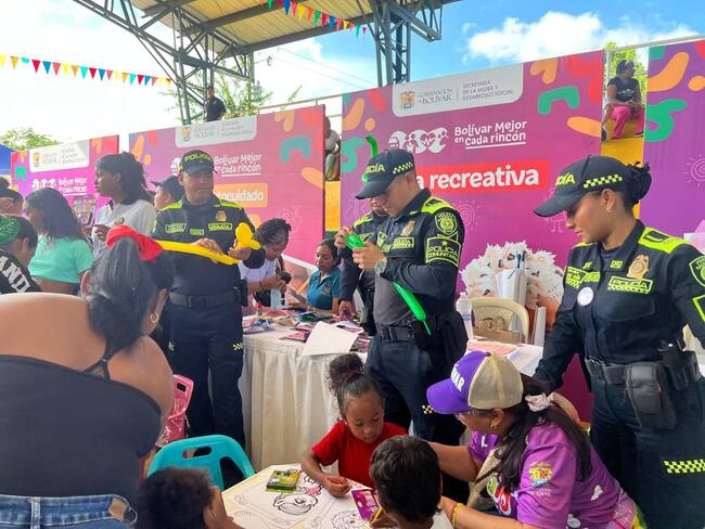 Policía Nacional promueve jornadas de prevención y convivencia en María la Baja