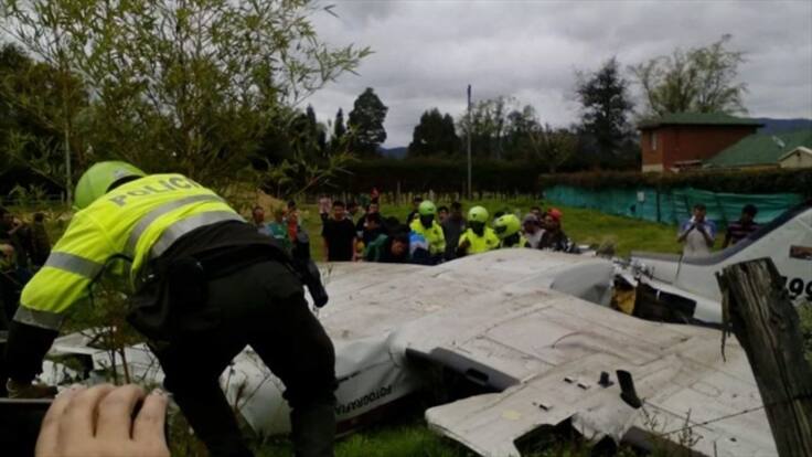 Tres personas muertas deja accidente de una avioneta en Cundinamarca