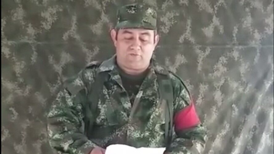 El video con el que el Clan del Golfo ofrece acogerse a la justicia. Foto: Colprensa