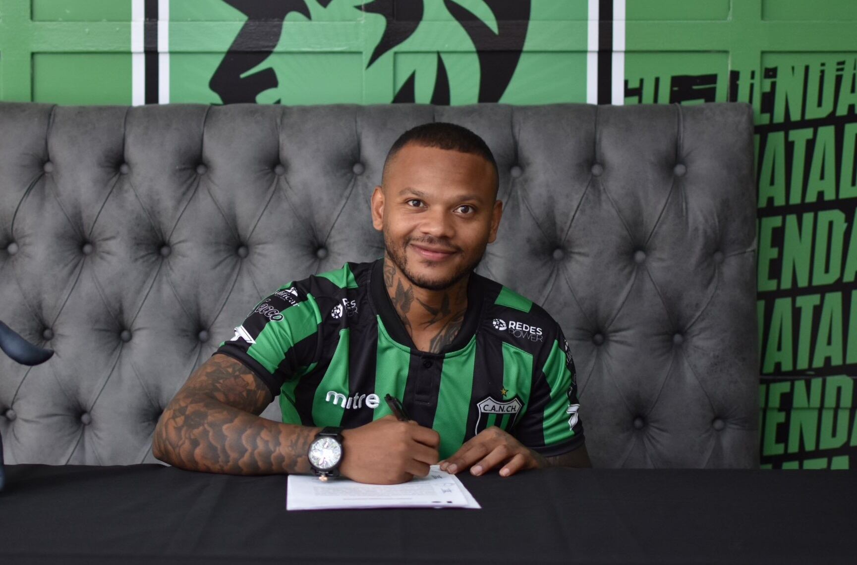 Andrés "Manga" Escobar | Foto: Nueva Chicago (Twitter)