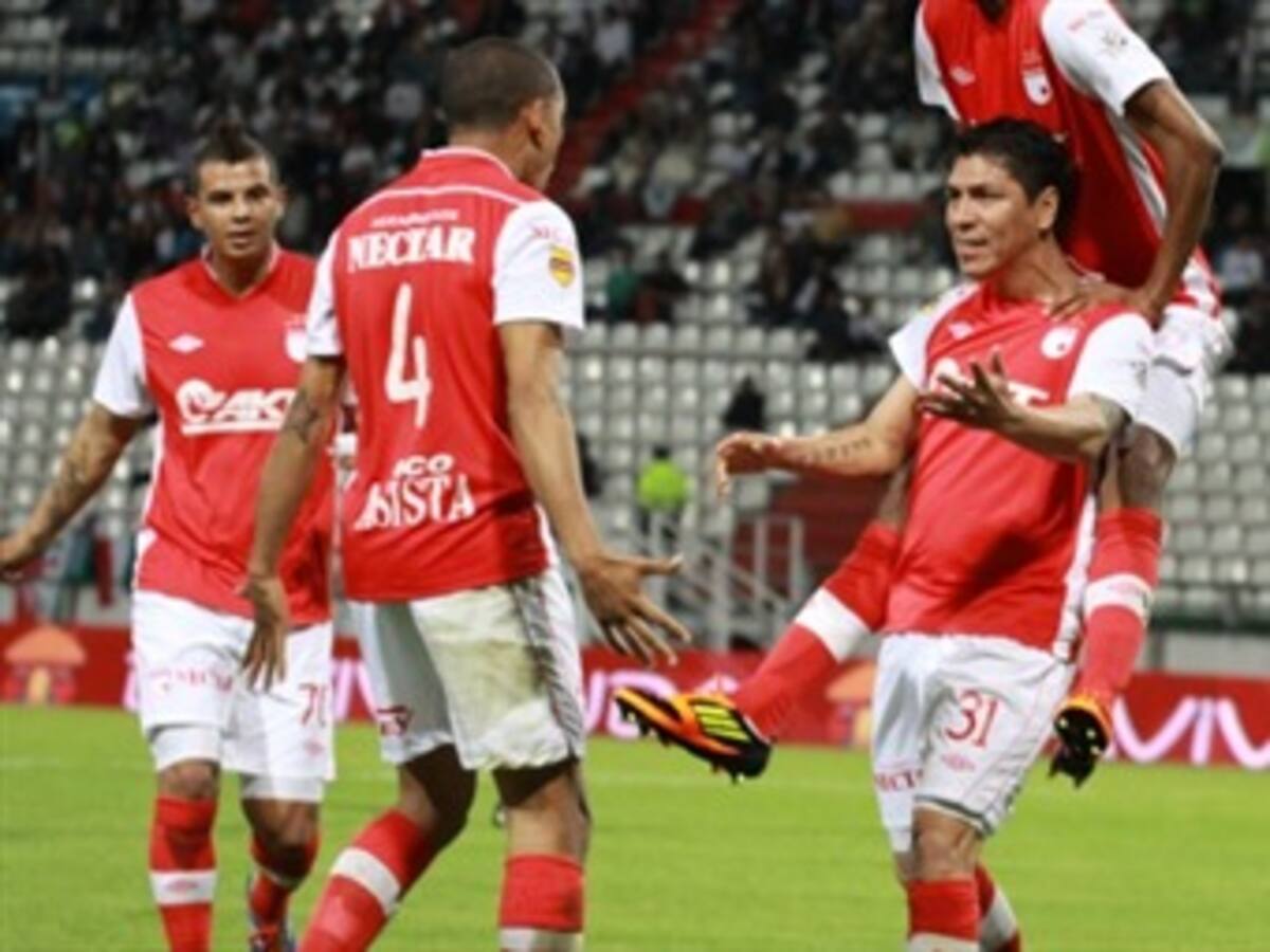 Santa Fe y Tolima lideran semifinales del fútbol colombiano