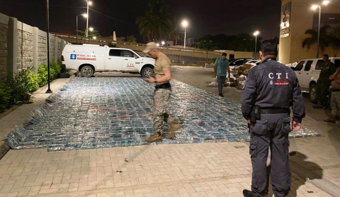 1.9 toneladas de cocaína halladas en un tractocamión María La Baja