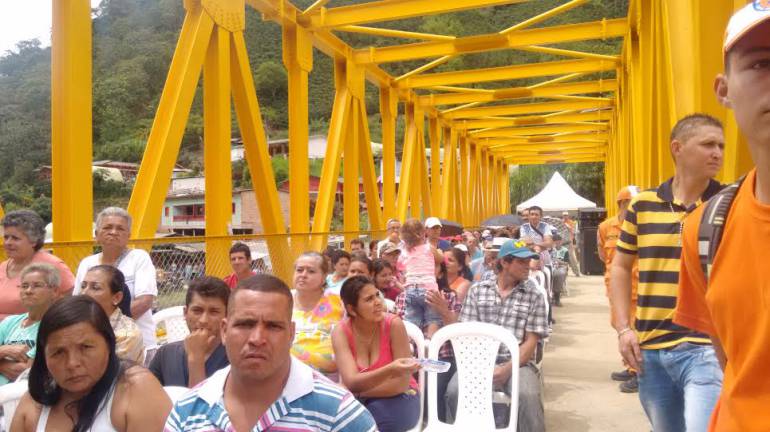 Salgareños en el Corregimiento La Margarita