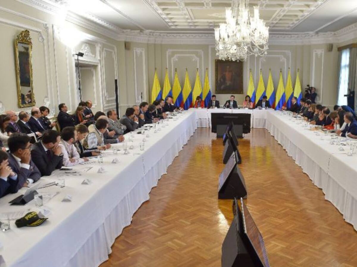 Comenzó en Casa de Nariño reunión del Comité de Garantías Electorales