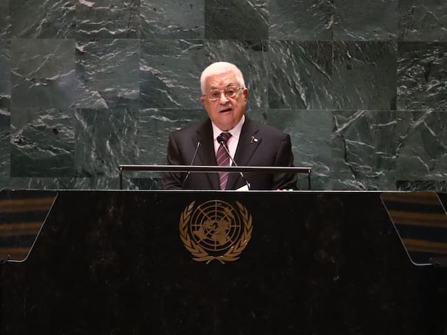 Mahmud Abás. Foto: LEONARDO MUNOZ/AFP via Getty Images