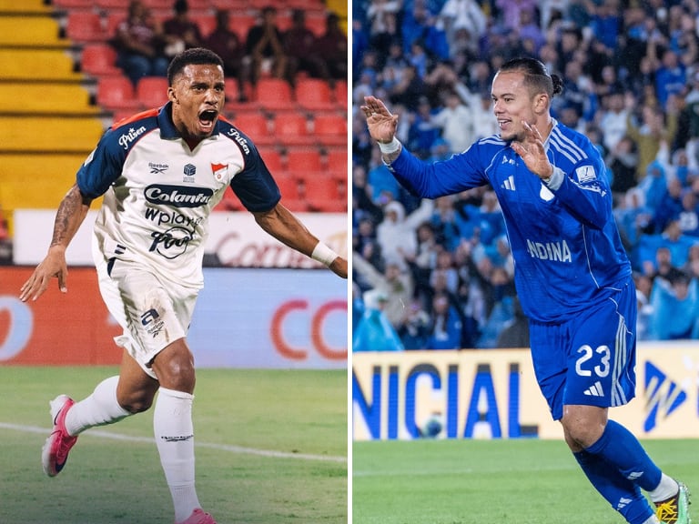 Medellín y Millonarios: Crédito @DIM_Oficial y @MillosFCoficial