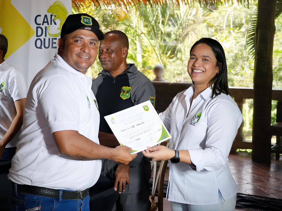 Cardique gradúa a 150 nuevos Guardias Ambientales y fortalece la protección del territorio
