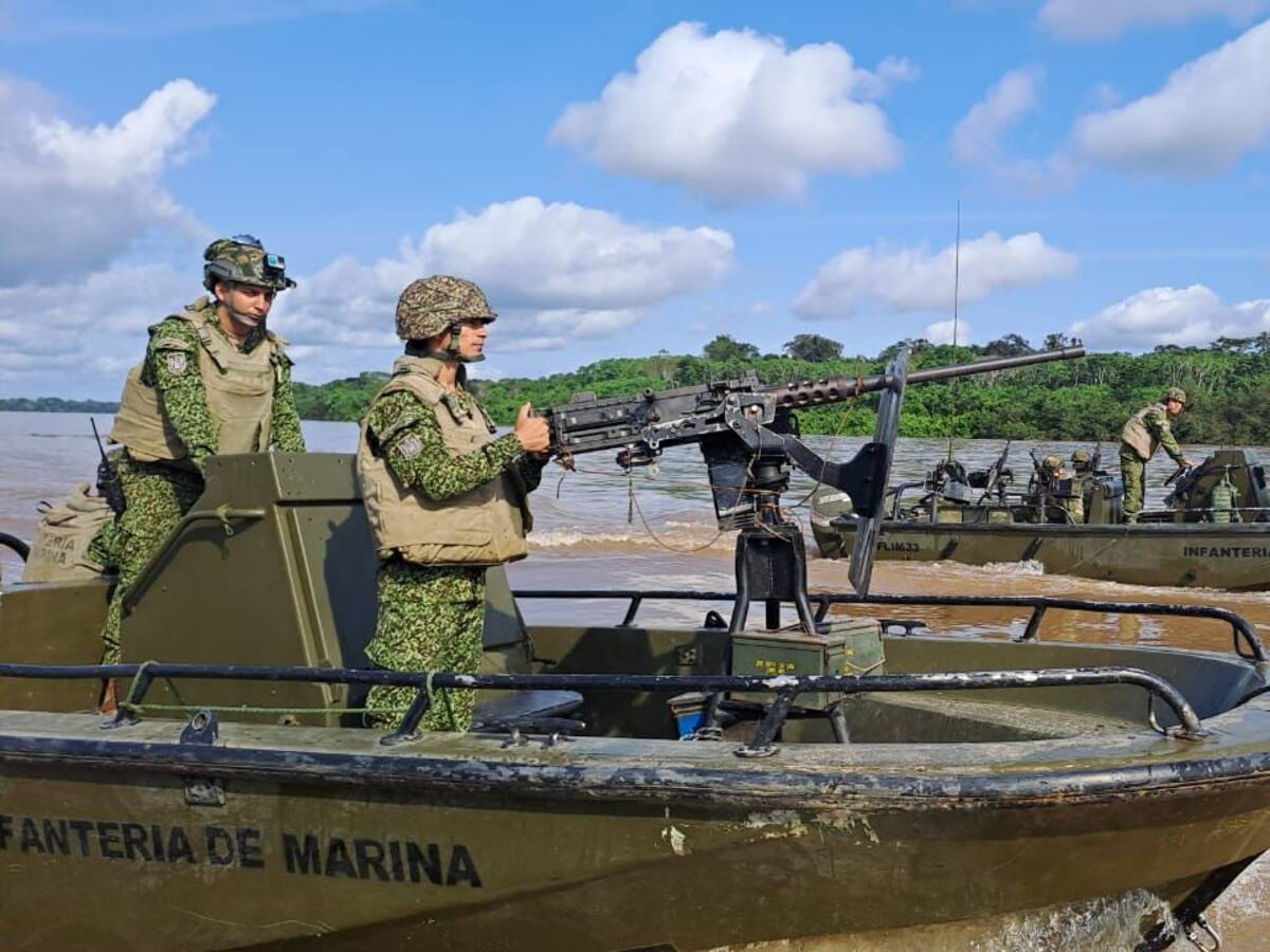 Más de 100 unidades militares especiales vigilan límites de Caquetá y Putumayo