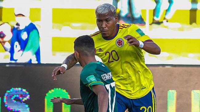 Roger Martínez, autor del gol en el empate 1-1 con Bolivia