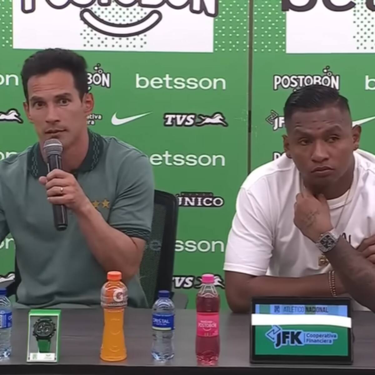 Diego Arias explotó contra los jugadores del Medellín en rueda de prensa, tras la final de Copa