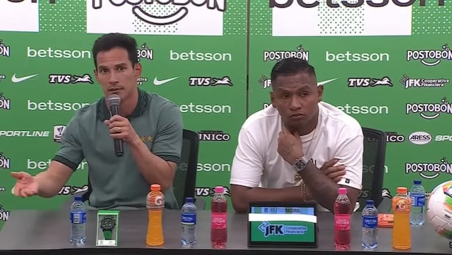 Diego Arias explotó contra los jugadores del Medellín en rueda de prensa, tras la final de Copa