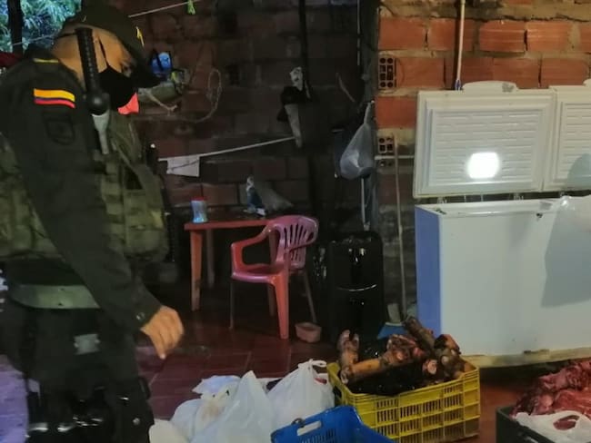 Contrabandistas vendían en la frontera carne venezolana en mal estado