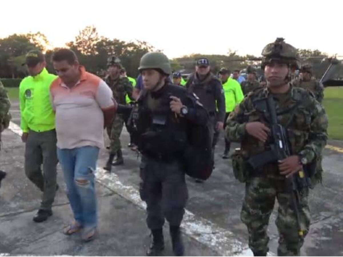 Cinco capturados de las redes de apoyo al terrorismo del Eln en Arauca