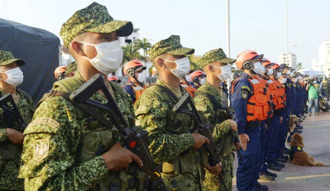 Más de 2.100 hombres y mujeres policías de la Policía Metropolitana de Cartagena, prestarán servicios en toda la ciudad