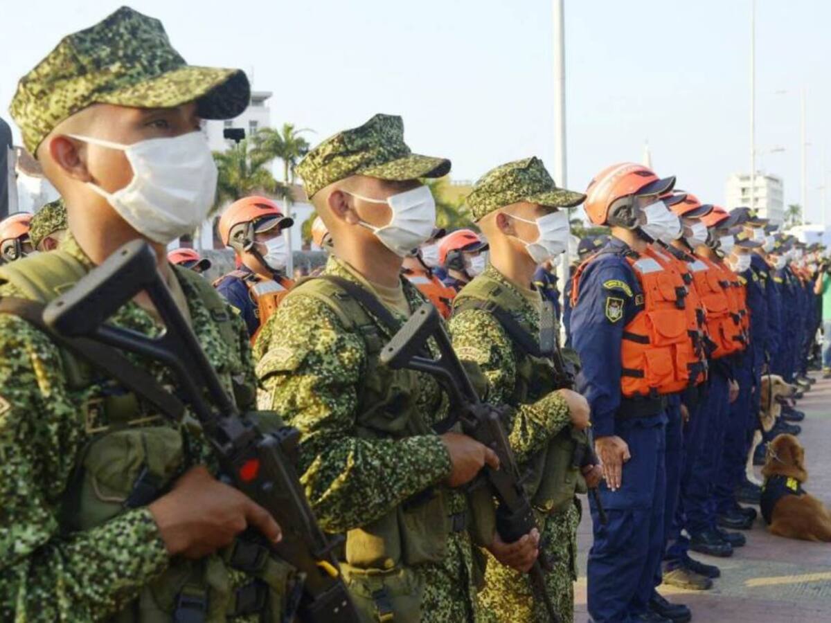 Listo dispositivo para Semana Santa en Cartagena