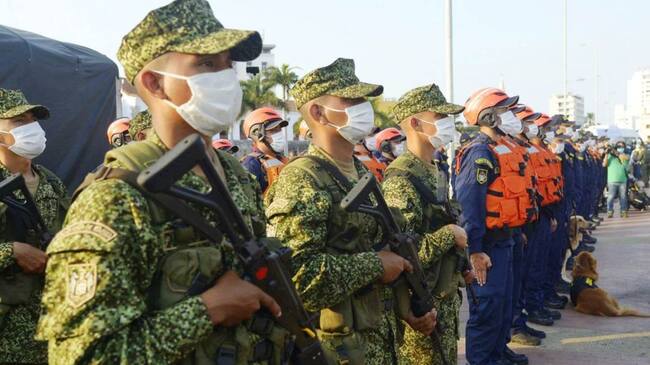 Más de 2.100 hombres y mujeres policías de la Policía Metropolitana de Cartagena, prestarán servicios en toda la ciudad