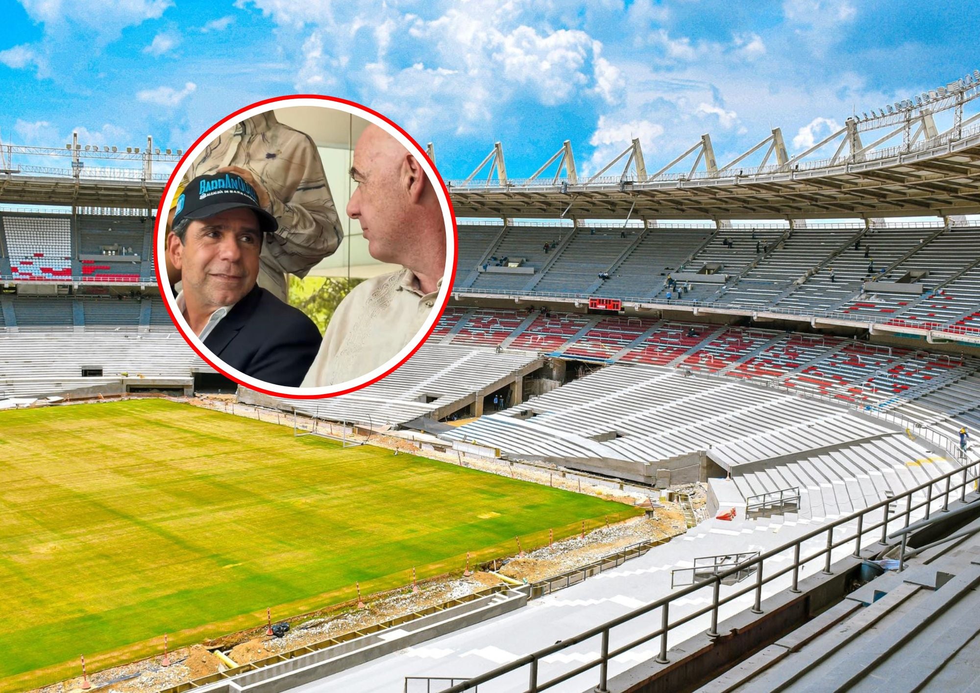 Estadio Metropolitano de Barranquilla. Foto FCF.
