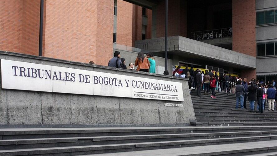 Tribunales de Bogotá y Cundinamarca. Foto: Colprensa