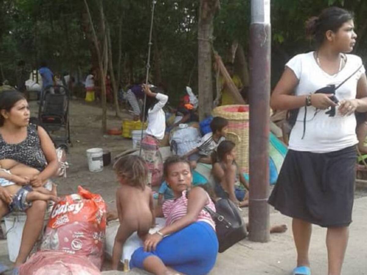 Autoridades reportan la llegada de indígenas yukpa al municipio de El Zulia