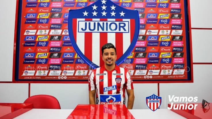 Sherman Cárdenas: “Quería estar acá. Estar en Junior hace soñar en todo”