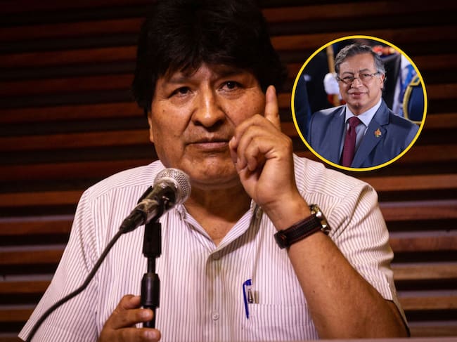 Evo Morales se solidarizó con Petro ante _ataques y amenazas de Trump. Foto: Getty Images.