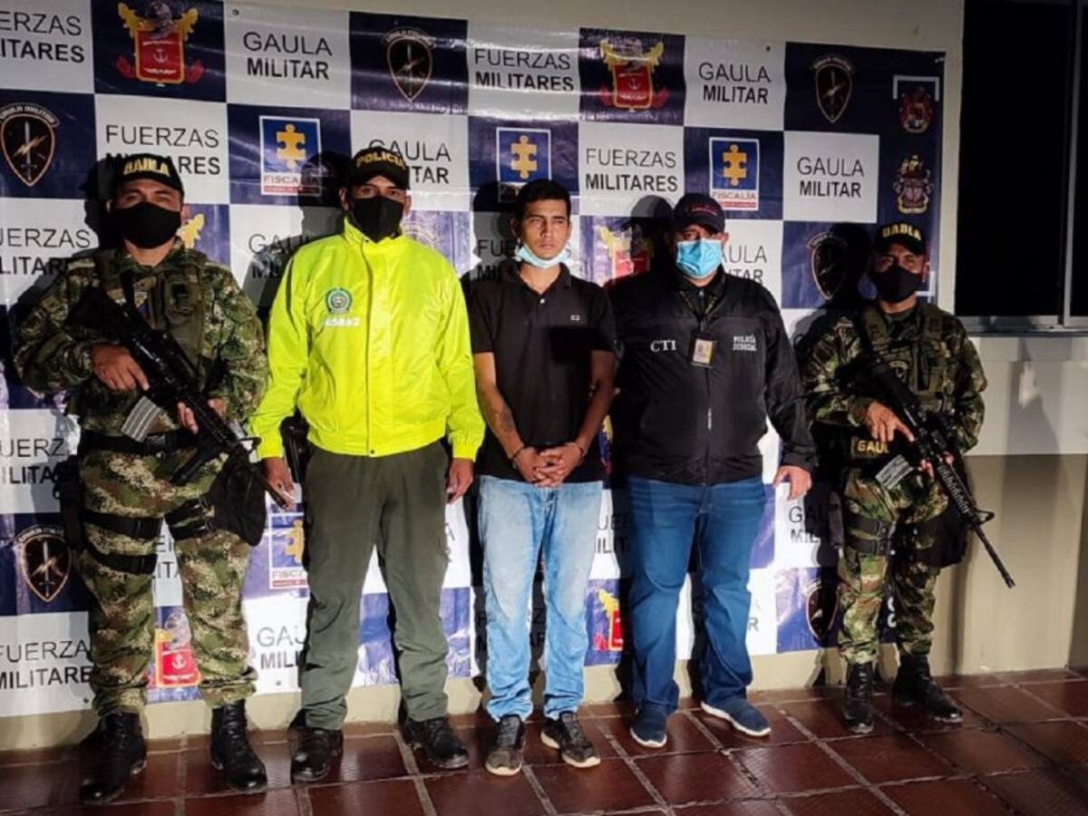 Se entregó “Chupa Dedo” presunto homicida de ex Policía en Neiva