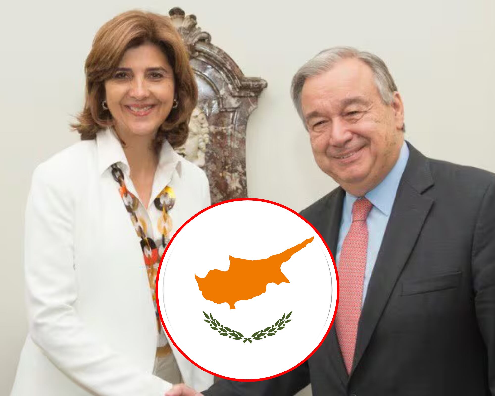 Los diálogos se relanzarán en medio de la visita del secretario general de Naciones Unidas y bajo el mando de María Ángela Holguín.
(Foto:   Cortesía ONU / Getty / Caracol Radio )