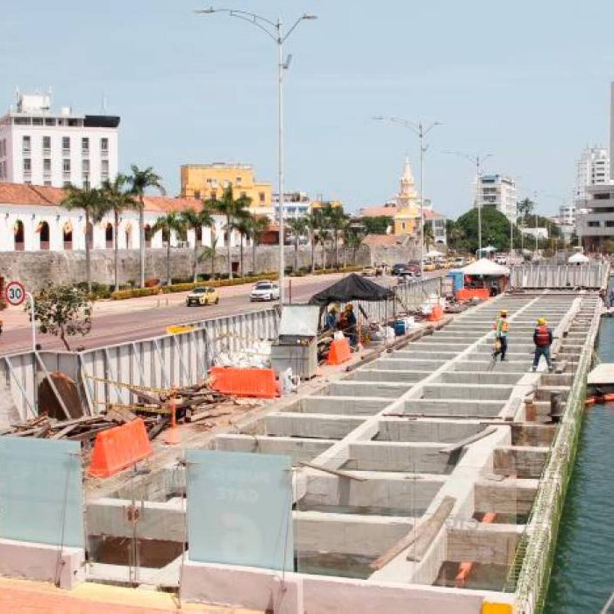 En abril se entregaría remodelación del muelle de la Bodeguita