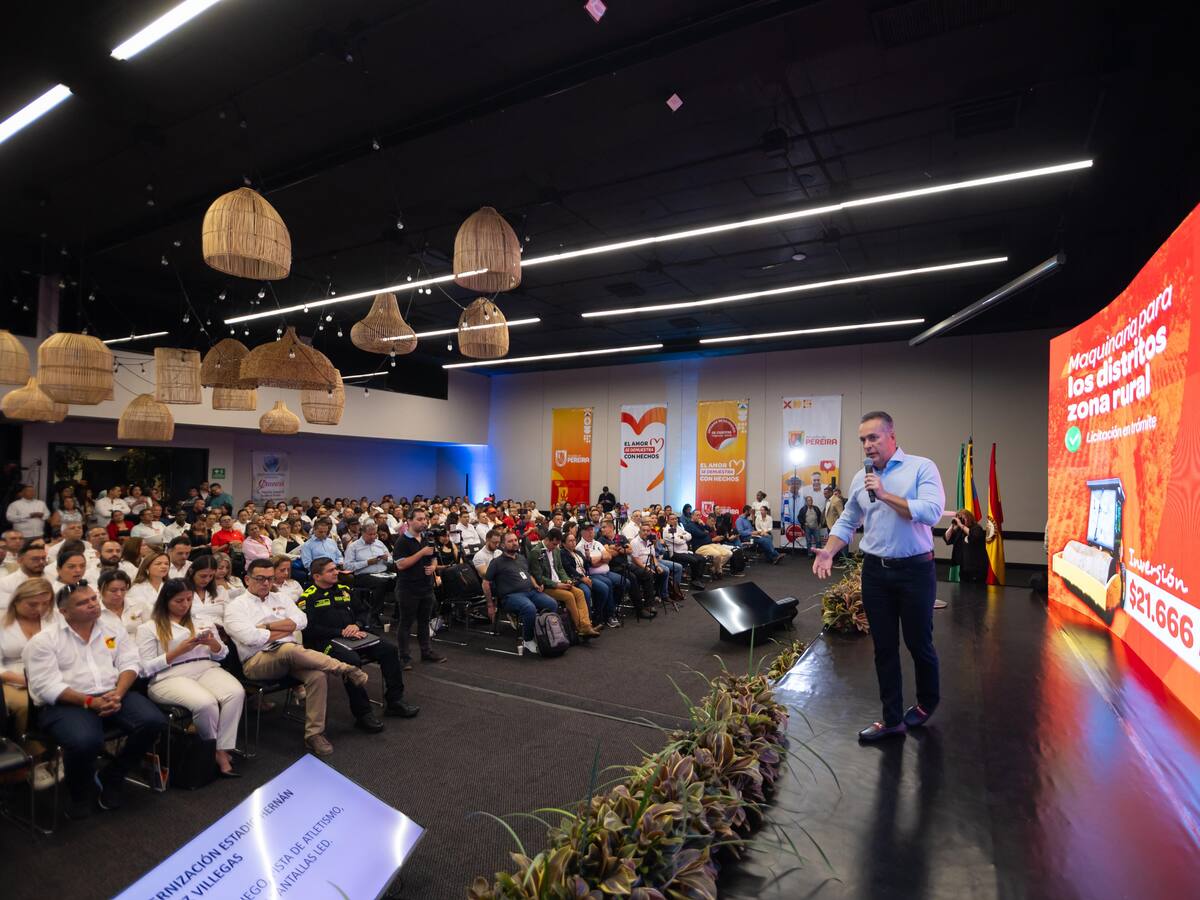 Alcalde de Pereira, Mauricio Salazar, presentó el balance de su primer año de gobierno
