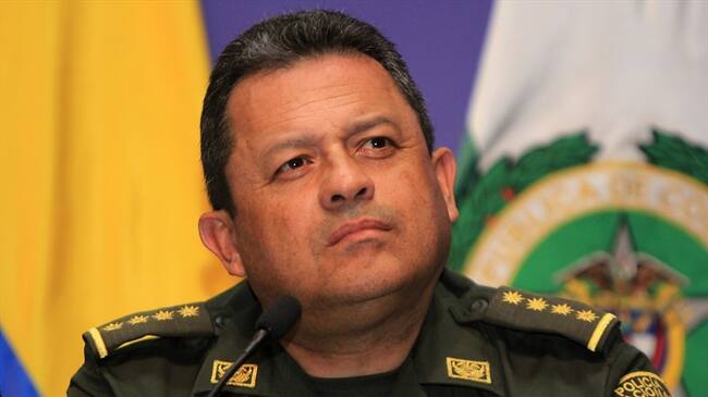 El general Jorge Hernando Nieto, comandante de la Policía Nacional. Foto: Colprensa