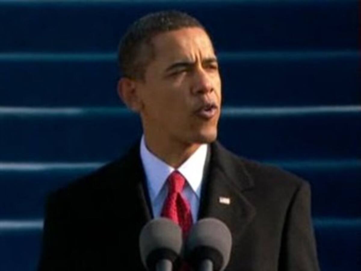 Obama es el nuevo presidente de los EE.UU.