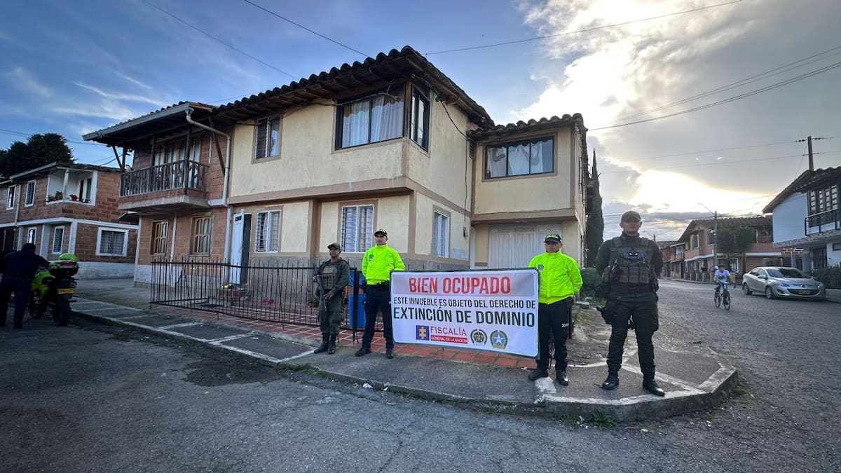 La policía ocupó cinco inmuebles del grupo “El Mesa” en el Oriente de Antioquia