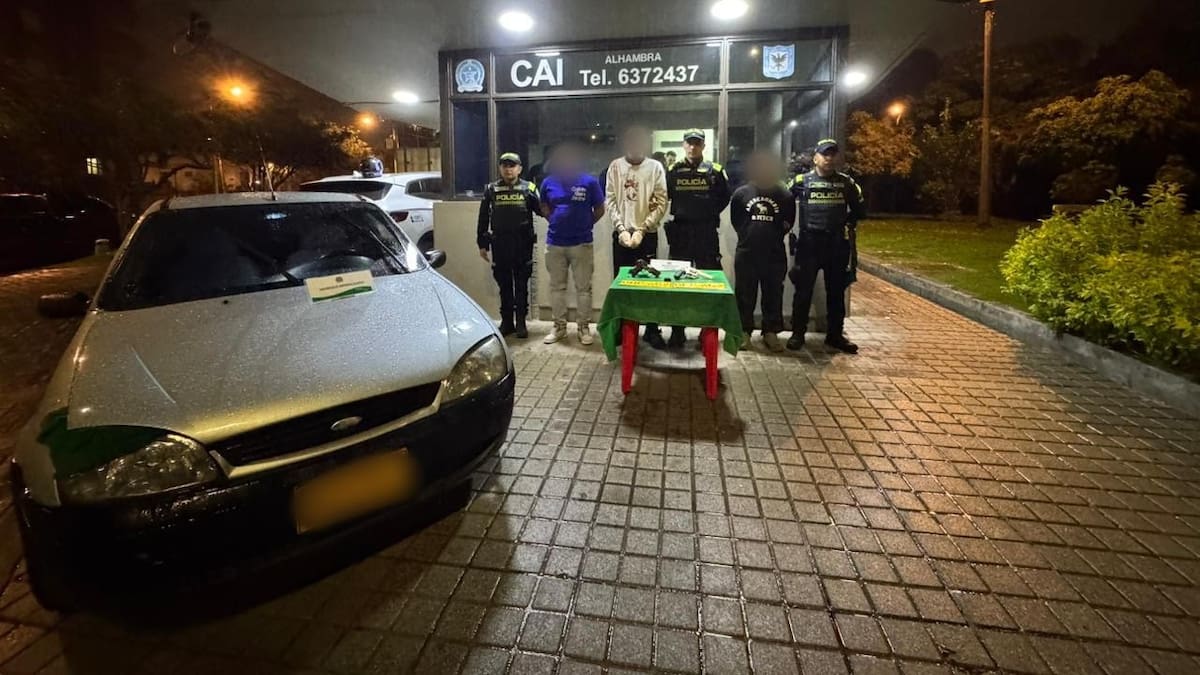 Desarticulan banda dedicada al robo de camionetas de alta gama en Bogotá