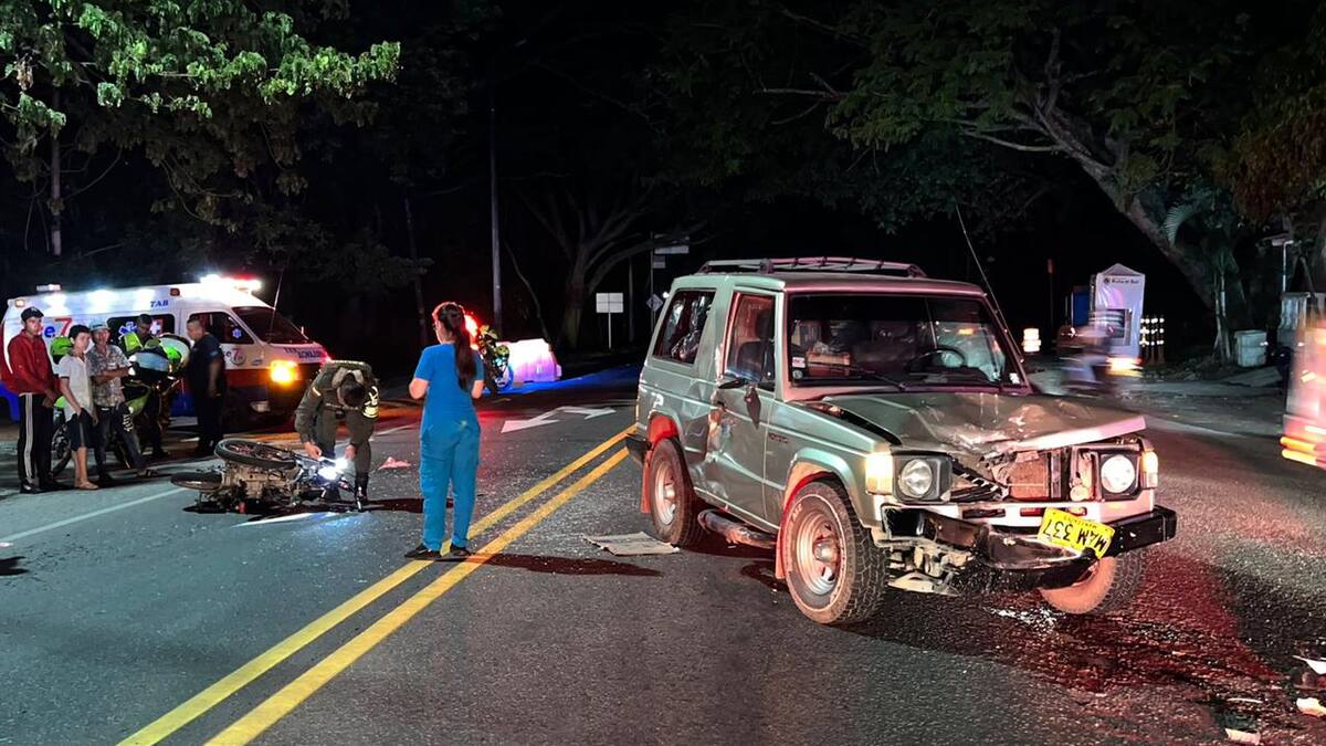 Accidente en vías del Huila deja cuatro personas heridas