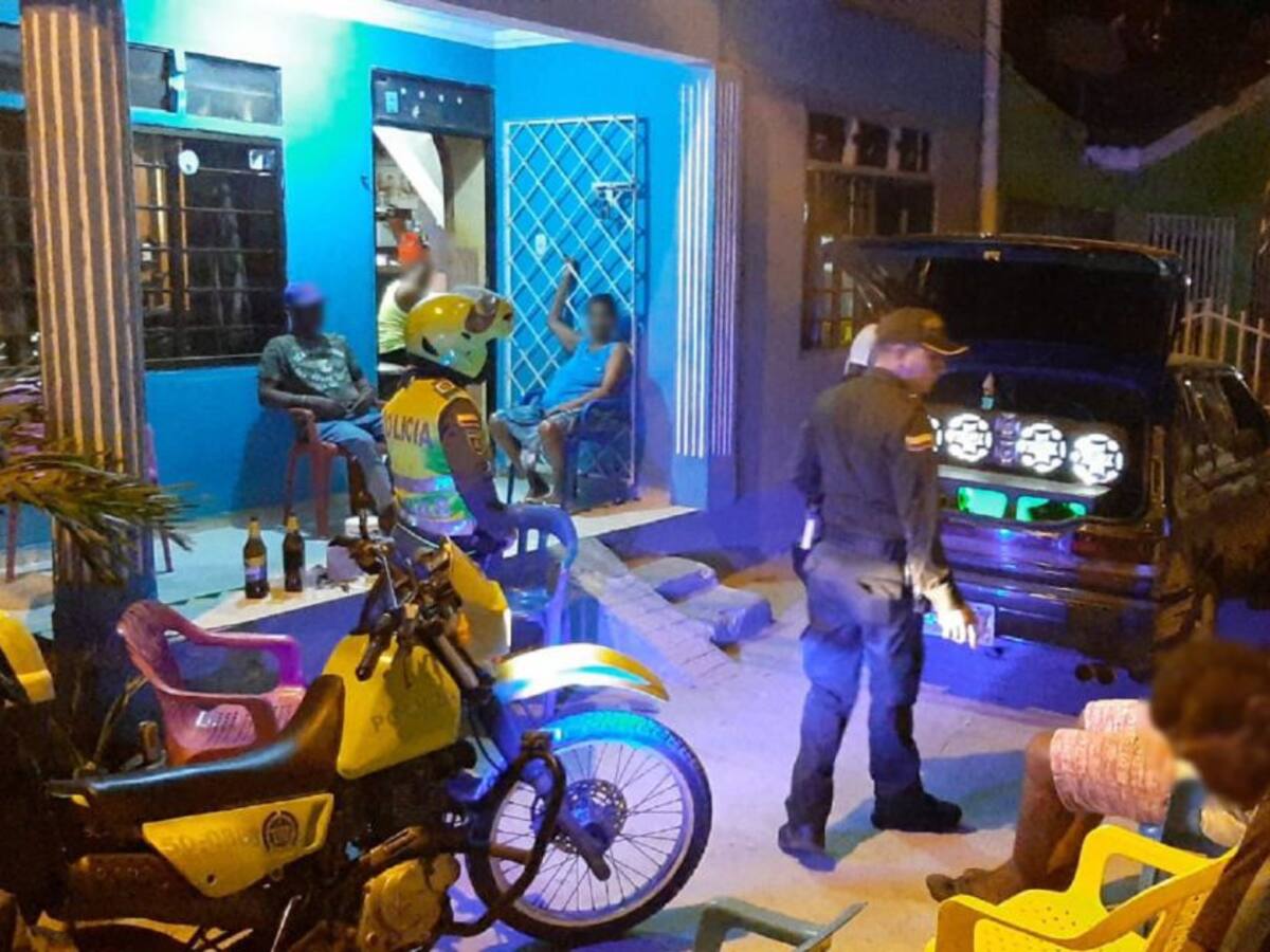 Aumenta cifra de sancionados por violación al toque de queda en Cartagena