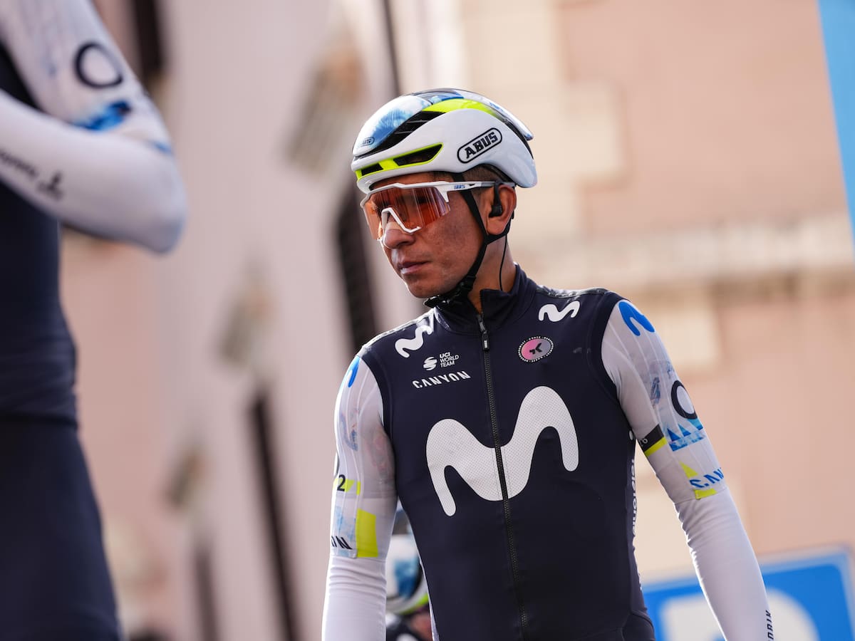 Así le fue a Nairo Quintana en la etapa 4 de la Tirreno-Adriático 2026