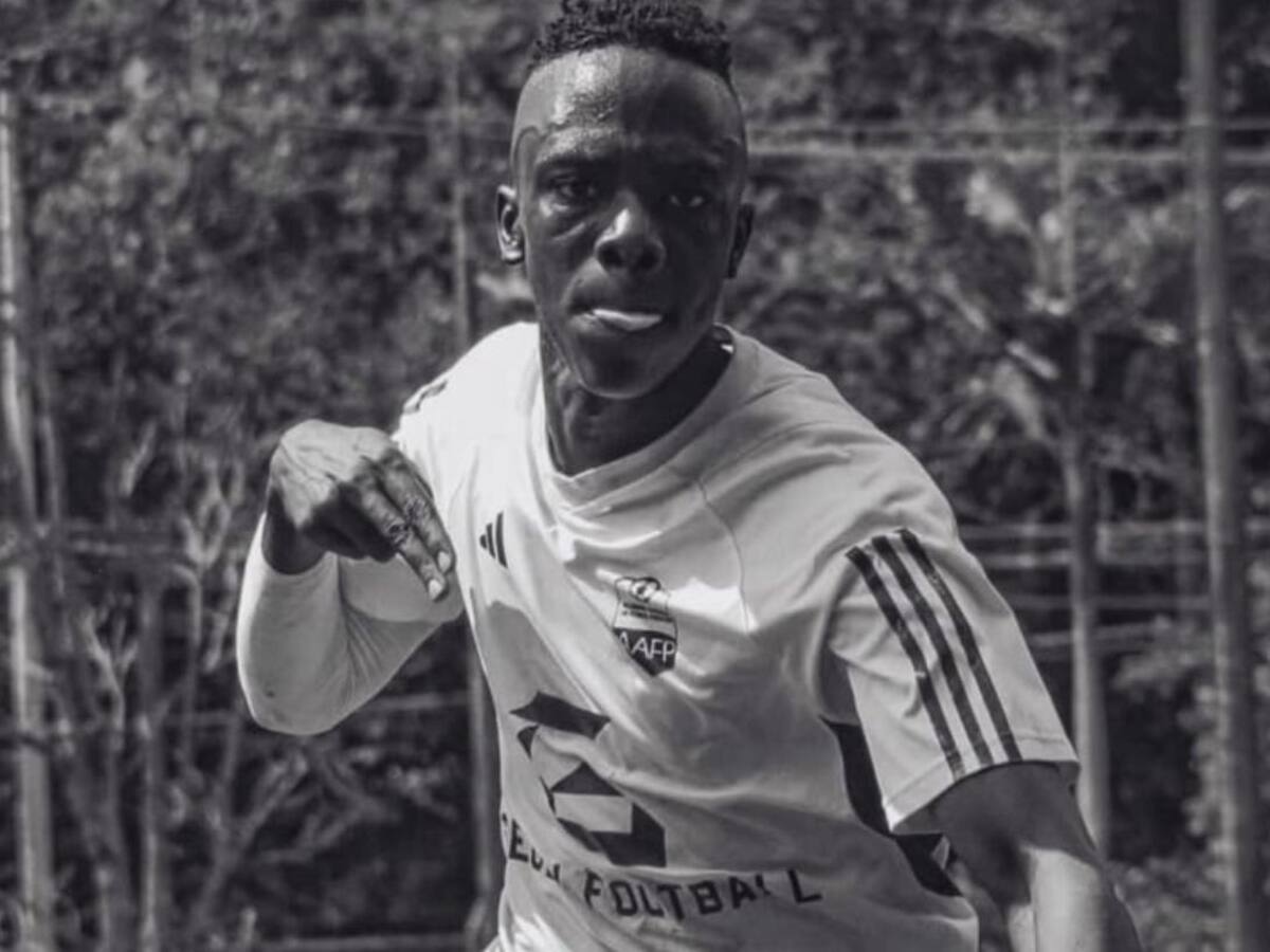 Talentoso futbolista caucano murió en accidente de tránsito en el norte del Cauca.