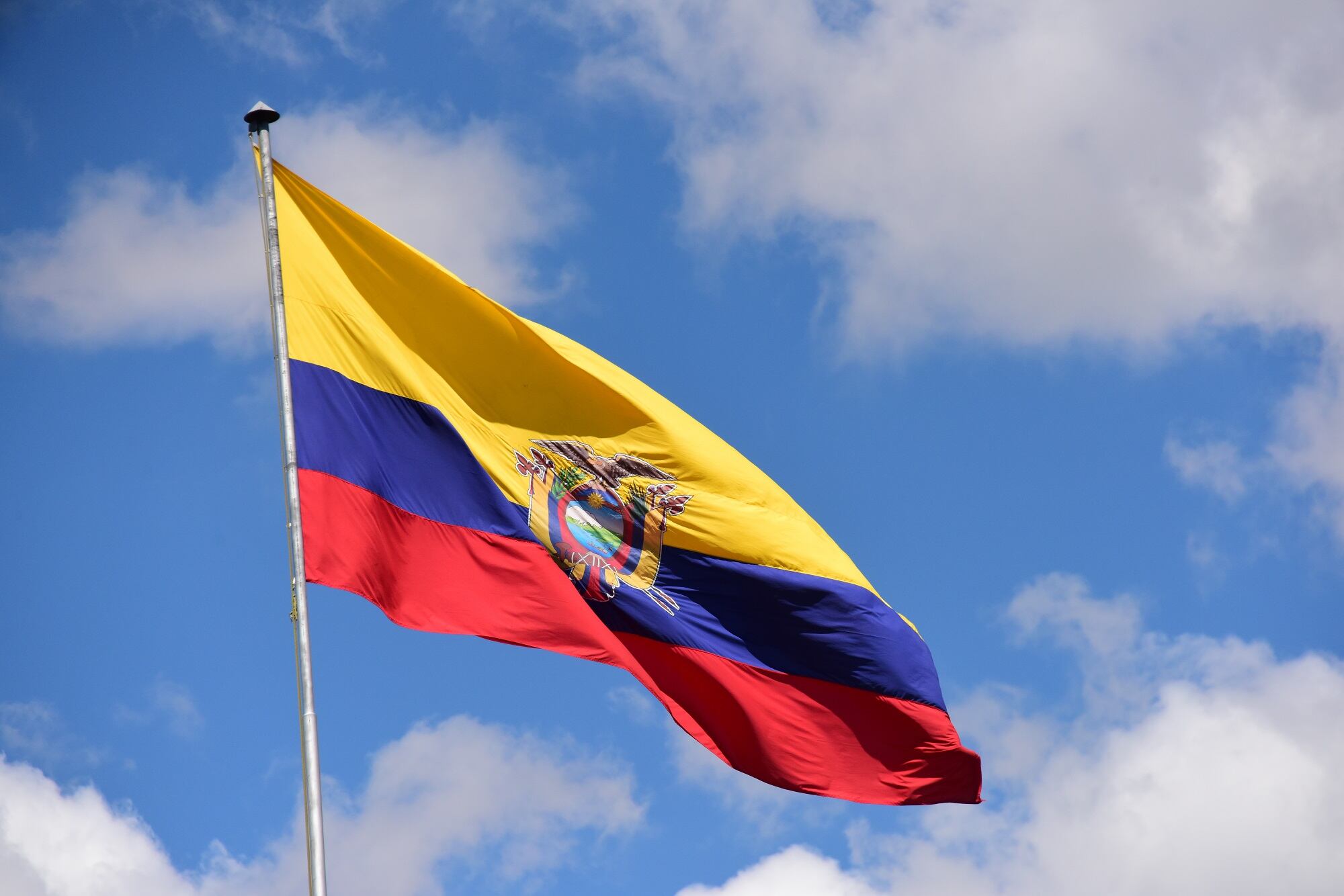 Bandera de Ecuador. Foto: Getty Images