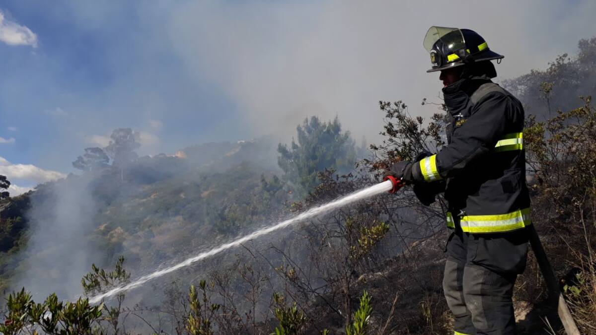 Los 15.000 bomberos de Colombia están preparados ante ola de calor