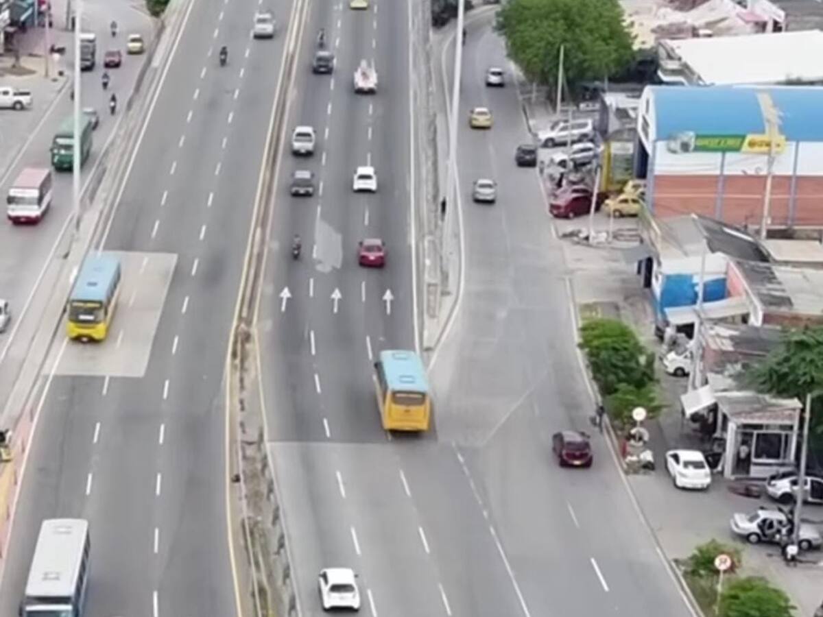 Estos son los nuevos dos carriles habilitados en La Circunvalar